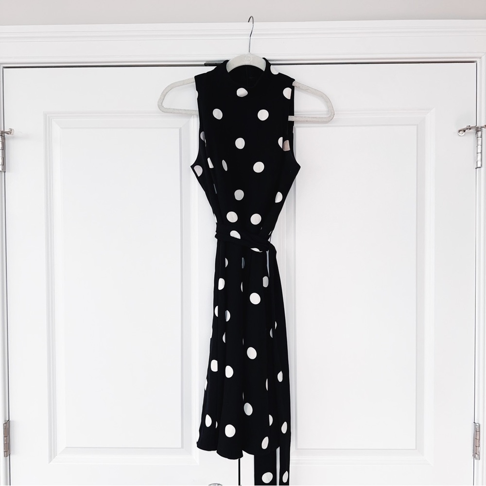 Black Polka Dot Dress